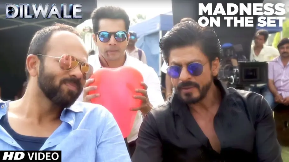 Видео к фильму Влюблённые | Dilwale | Madness on the set | Kajol, Shah Rukh Khan, Kriti Sanon, Varun Dhawan