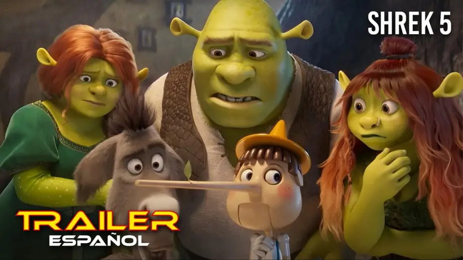 Видео к фильму Шрек 5 | Shrek 5 - Teaser Tr&aacute;iler espa&ntilde;ol