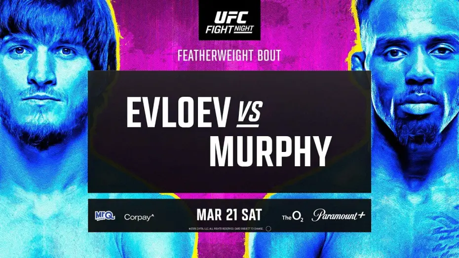 Видео к фильму UFC Fight Night 270: Евлоев vs. Мёрфи — UFC London: Evloev vs Murphy - March 21st | Fight Promo