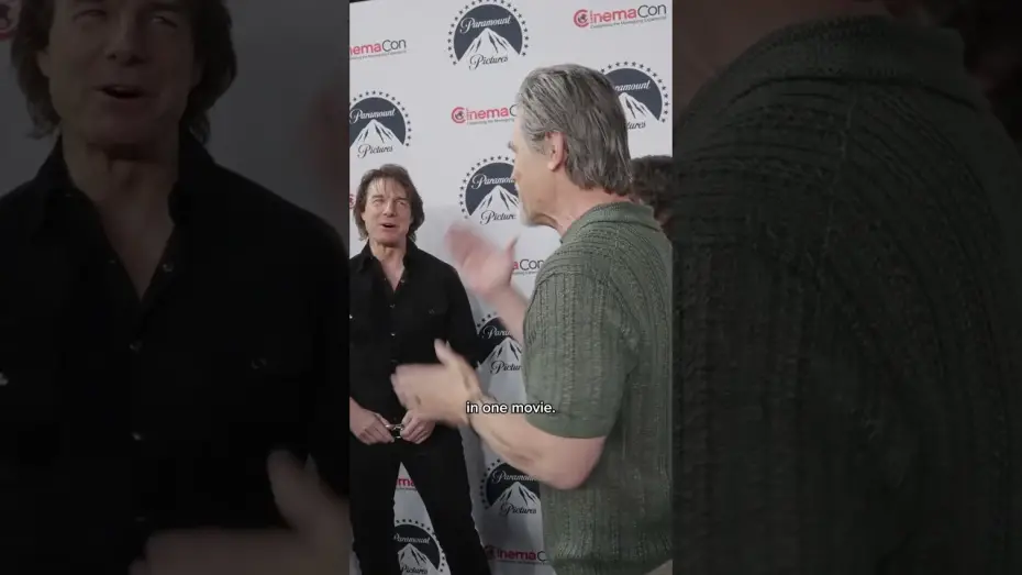 Видео к фильму Бегущий человек | When The Running Man cast meets THE Running Man.