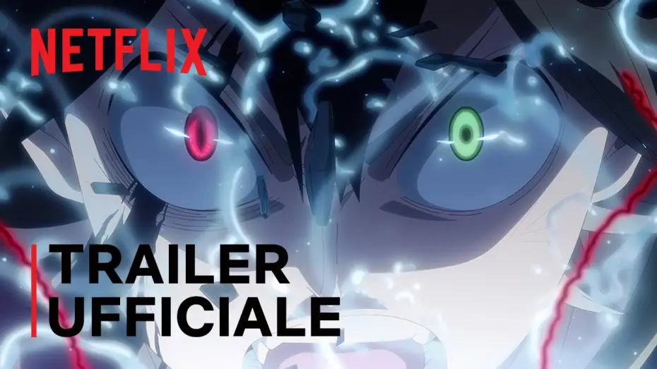 Видео к фильму Чёрный клевер: Меч короля магов | Black Clover: la spada dell'Imperatore magico | Trailer ufficiale | Netflix