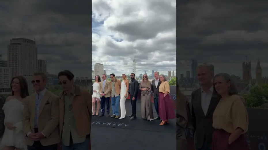 Видео к фильму Одиссея — The epic cast of The Odyssey & director Christopher Nolan have landed in London