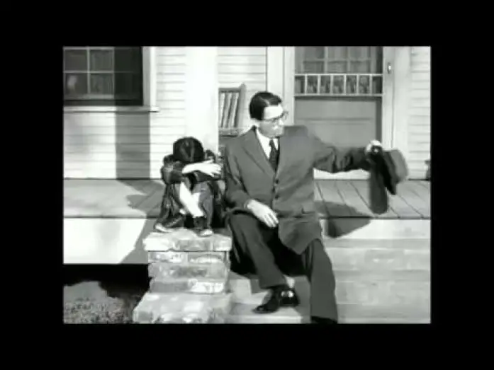 Видео к фильму Убить пересмешника | Atticus speaks to Scout