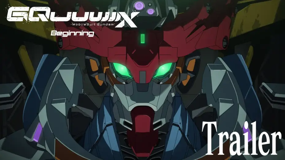 Видео к фильму 機動戦士Gundam GQuuuuuuX -Beginning- | Trailer [Subtitled]