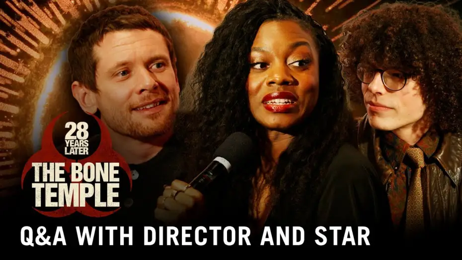 Видео к фильму 28 лет спустя: Храм костей | Conversation with Jack O'Connell, Nia DaCosta, and Reece Feldman