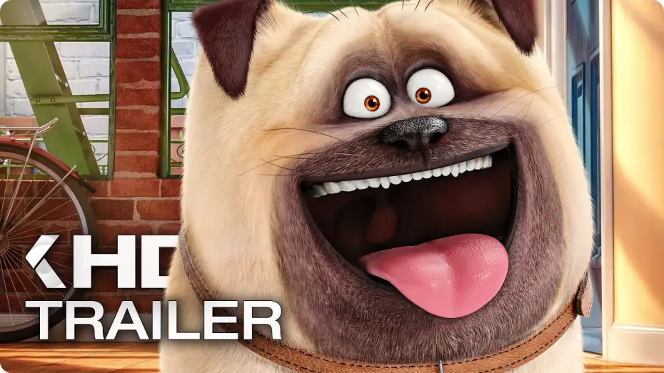 Видео к фильму Тайная жизнь домашних животных | PETS Trailer Compilation German Deutsch (2016)