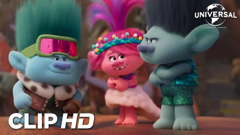 Видео к фильму Тролли 3 | Clip - Poppy reacciona al enterarse de que Branch tiene un hermano