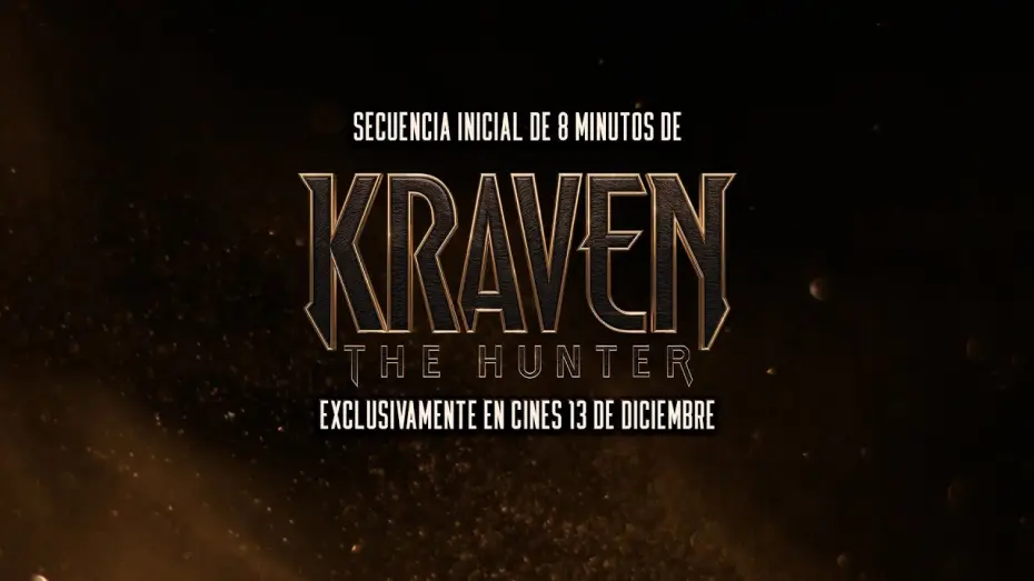 Видео к фильму Крейвен-охотник | &iexcl;8 minutos en exclusiva! [VOSE]