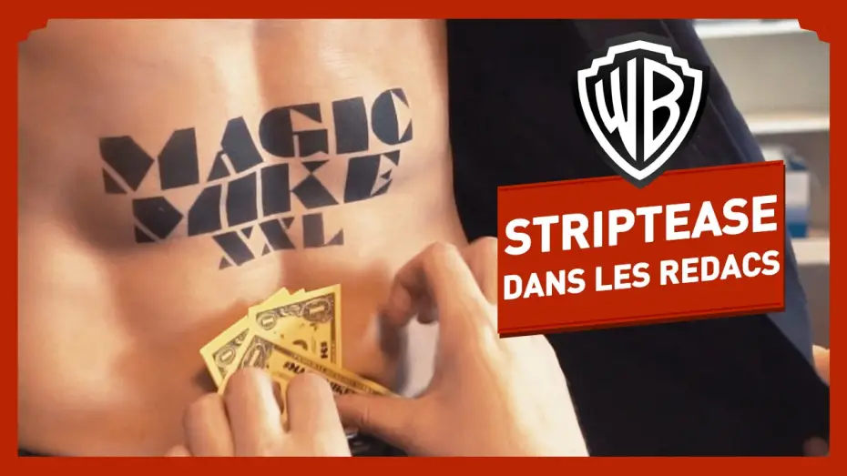 Видео к фильму Супер Майк XXL | Magic Mike XXL - Des Stripteaseurs dans les r&eacute;dacs ! - Channing Tatum