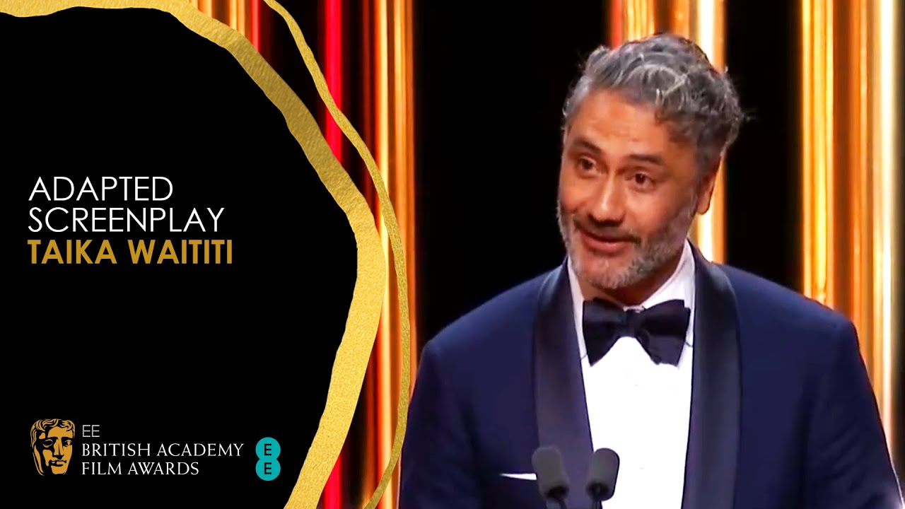 Видео к фильму Кролик Джоджо | Taika Waititi's Hilarious Acceptance Speech for Jojo Rabbit's Adapted Screenplay Win | EE BAFTA Film