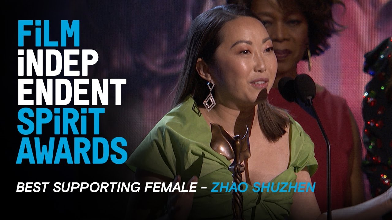 Видео к фильму Прощание | ZHAO SHUZHEN wins Best Supporting Female for THE FAREWELL at the 35th Film Independent Spirit Awards