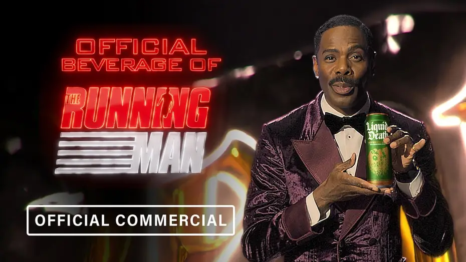 Видео к фильму Бегущий человек | Liquid Death Official Thirst-Murdering Beverage