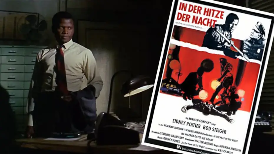 Видео к фильму Полуночная жара | In der Hitze der Nacht (USA 1967 "In the Heat of the Night") Video Trailer deutsch / german VHS