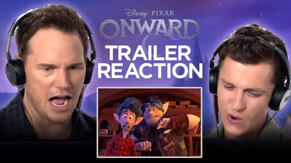 Видео к фильму Вперёд — Trailer Reaction | Tom Holland and Chris Pratt