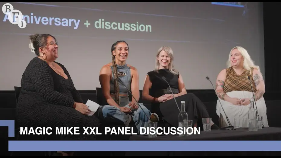 Видео к фильму Супер Майк XXL | 10th anniversary panel discussion