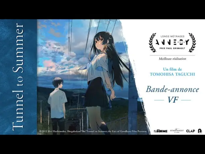 Видео к фильму Тоннель в лето, выход прощаний | Tunnel to Summer / Bande Annonce VF 2024