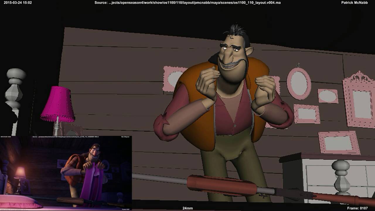 Видео к фильму Сезон охоты 4: Страшно глупо | Open Season 4 Layout Reel