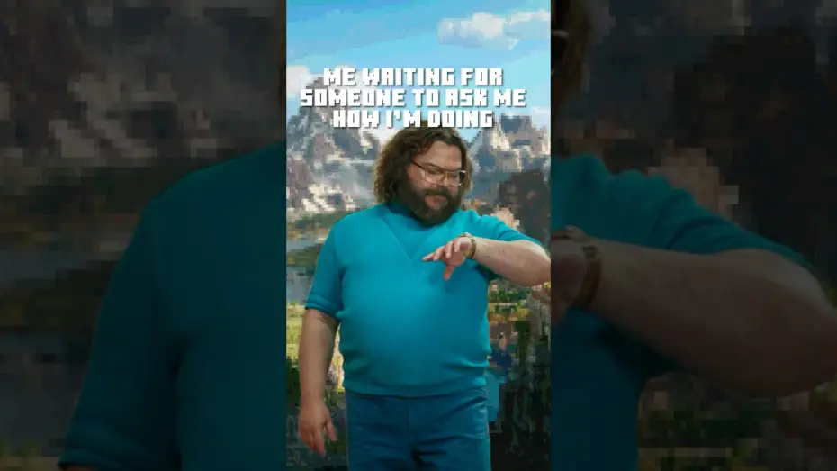 Видео к фильму A Minecraft Movie | It&rsquo;s always wyd and never hyd.