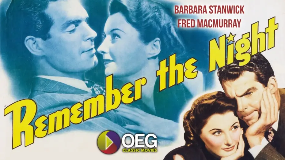 Видео к фильму Запомни ночь | Remember The Night 1940 Trailer