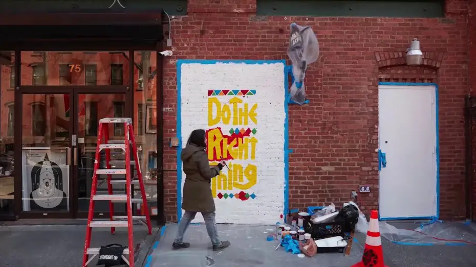 Видео к фильму Делай как надо | Do the Right Thing Time-Lapse