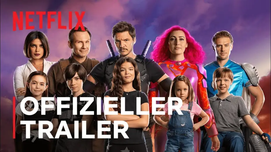 Видео к фильму Мы можем стать героями | &bdquo;We Can Be Heroes&ldquo; mit Priyanka Chopra und Pedro Pascal | Offizieller Trailer | Netflix