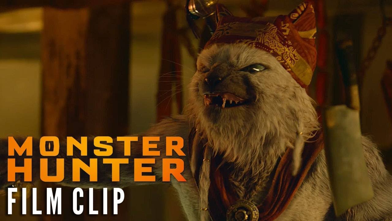 Видео к фильму Охотник на монстров | MONSTER HUNTER Clip &ndash; Palico | Now on Digital!