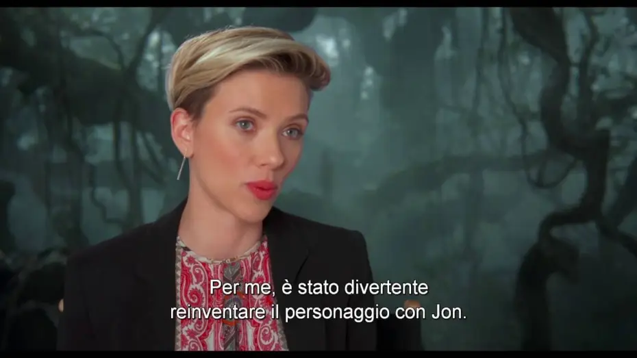 Видео к фильму Книга джунглей — Il Libro della Giungla - Scarlett Johansson - Pod dal film | HD