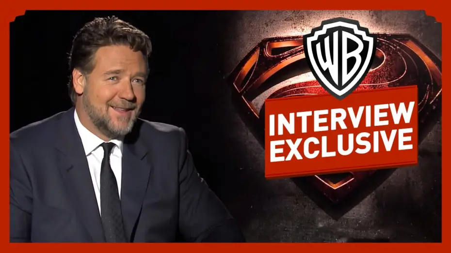 Видео к фильму Человек из стали | Interview - Russel Crowe