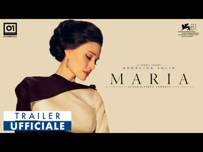 Видео к фильму Мария | MARIA di Pablo Larra&iacute;n (2025) - Trailer Ufficiale (sub ita) HD