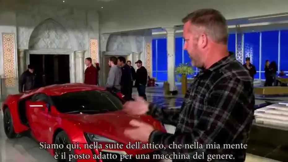 Видео к фильму Форсаж 7 | FAST & FURIOUS 7 - Una Lykan Hypersport (sottotitoli in italiano)