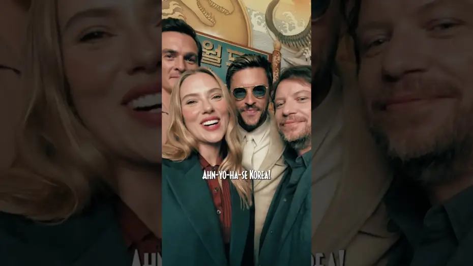 Видео к фильму Jurassic World Rebirth | Seoul, you were incredible 🫰 Thank you!