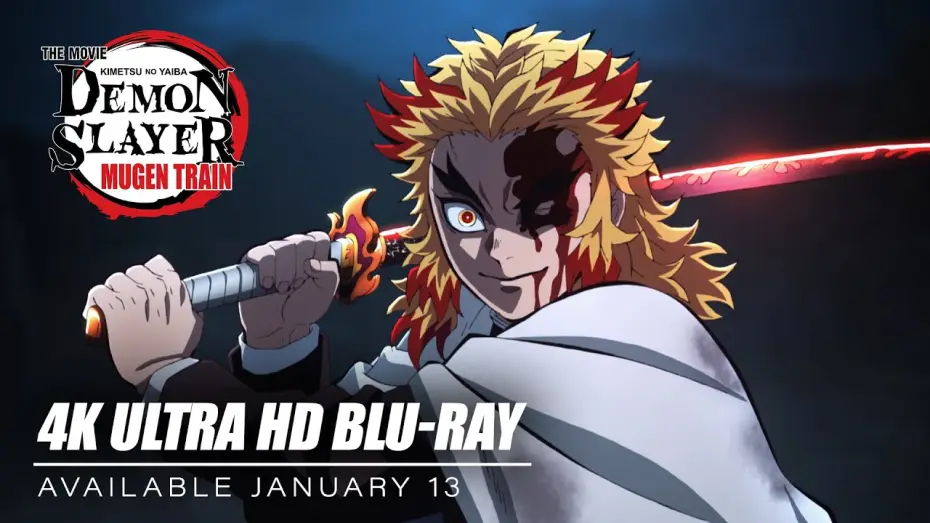 Видео к фильму Истребитель демонов: Поезд &laquo;Бесконечный&raquo; | 4K Ultra HD Blu-ray On Sale January 13 [Subtitled]