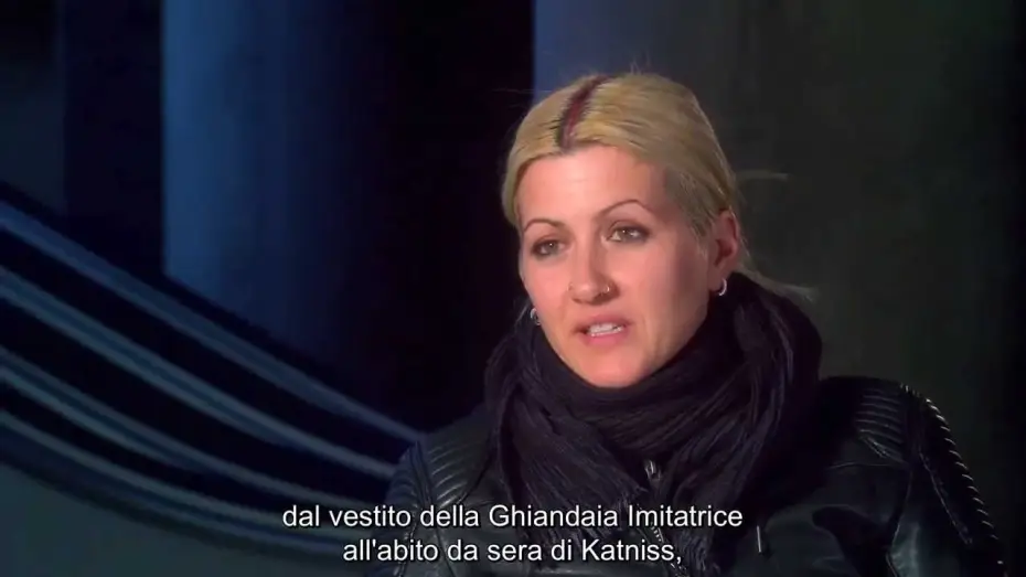 Видео к фильму Голодные игры: И вспыхнет пламя | Hunger Games: La Ragazza di Fuoco - Intervista a Trish Summerville (sottotitoli in italiano)