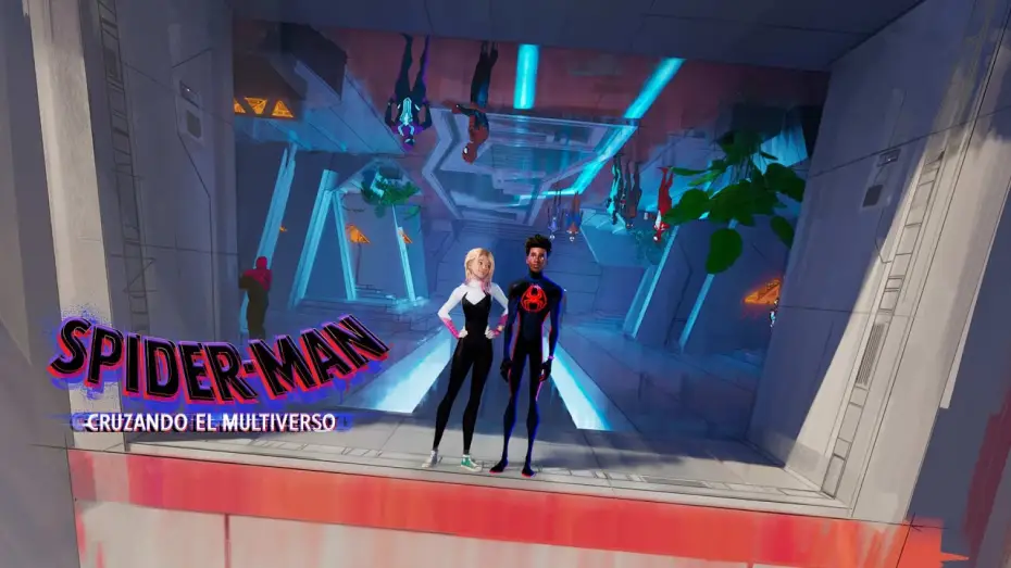 Видео к фильму Человек-паук: Паутина вселенных | Gwen y Miles se preparan para el Spider-Verso