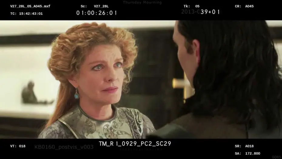 Видео к фильму Тор 2: Царство тьмы | Sc&egrave;ne rallong&eacute;e : Thor et Frigga parlent de Loki VOST