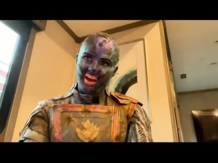 Видео к фильму Стражи Галактики. Часть 3 | A week in the life of playing NEBULA in GUARDIANS OF THE GALAXY VOL 3