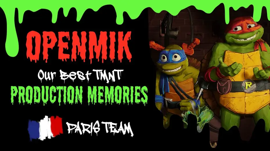Видео к фильму Черепашки-ниндзя: Погром мутантов | #OpenMik - Giving Mutants Life | Production memories 💜