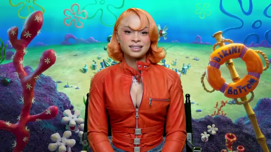 Видео к фильму The SpongeBob Movie: Search for SquarePants | Ice Spice Featurette