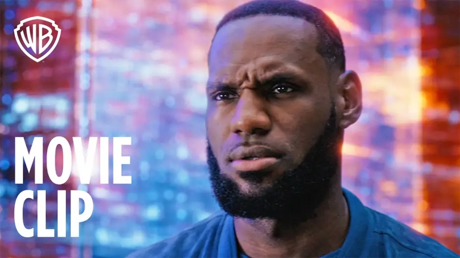 Видео к фильму Космический джем: Новое поколение | LeBron James in Looney Town!