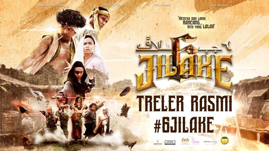 Видео к фильму 6 Jilake | TRELER RASMI 6 JILAKE | DI PAWAGAM 24 APRIL 2025