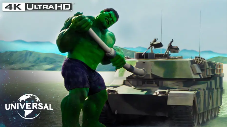 Видео к фильму Халк | Hulk vs The Army in 4K HDR