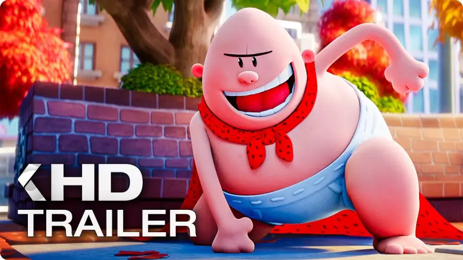 Видео к фильму Капитан Подштанник: Первый эпический фильм | CAPTAIN UNDERPANTS Exklusiv Trailer German Deutsch (2017)