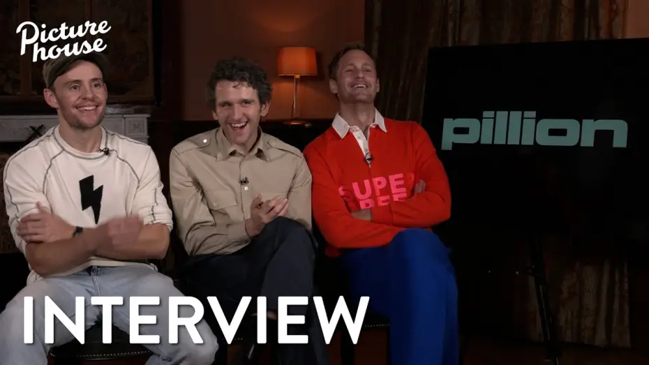 Видео к фильму Седло | Interview with Alexander Skarsg&aring;rd, Harry Melling & Harry Lighton