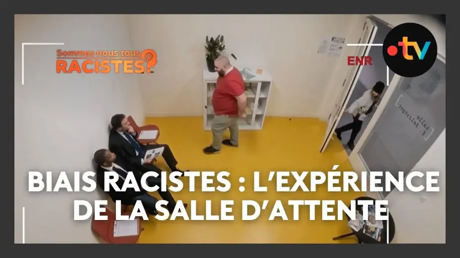 Видео к фильму Sommes-nous tous racistes ? | O&ugrave; s&rsquo;assoient-ils ? - Cette exp&eacute;rience interroge nos biais inconscients li&eacute;s au racisme