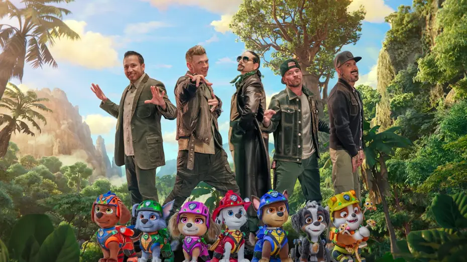 Видео к фильму PAW Patrol: The Dino Movie | Backstreet Boys - Bottle Up (Clip officiel)