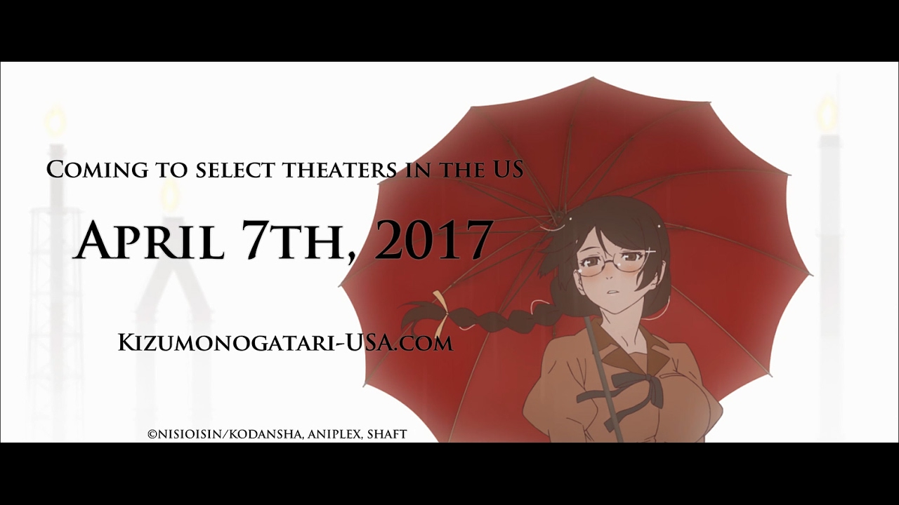 Видео к фильму Истории ран. Часть 3: Холодная кровь | KIZUMONOGATARI PART 3: REIKETSU Trailer