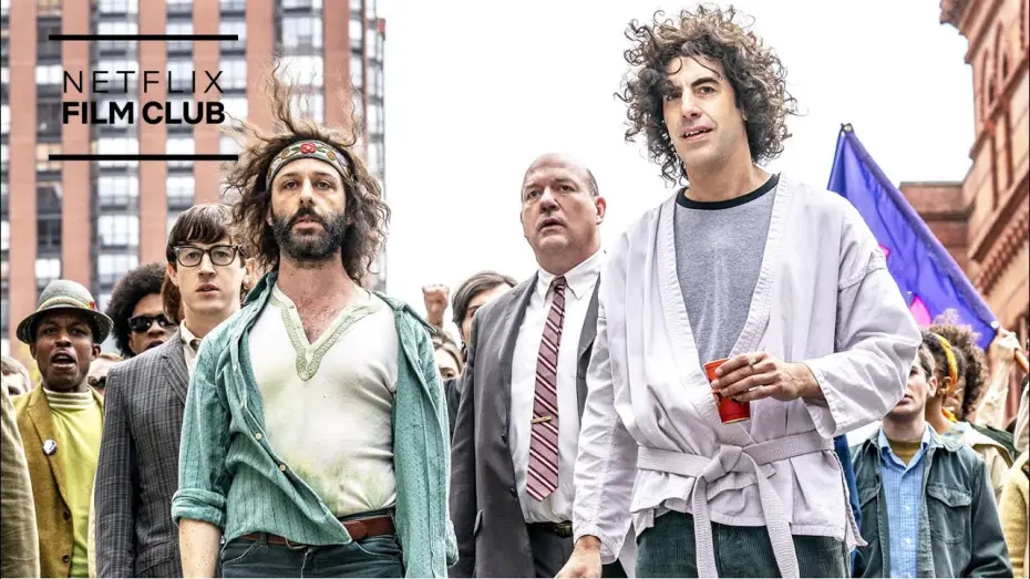 Видео к фильму Суд над чикагской семеркой | The True Story Behind The Trial of the Chicago 7 | Netflix