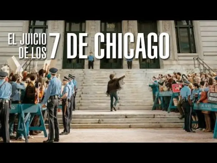 Видео к фильму Суд над чикагской семеркой | TRAILER El juicio de los 7 de Chicago