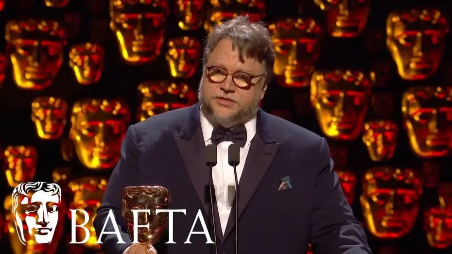 Видео к фильму Форма воды | Guillermo del Toro wins Director for The Shape of Water | EE BAFTA Film Awards 2018