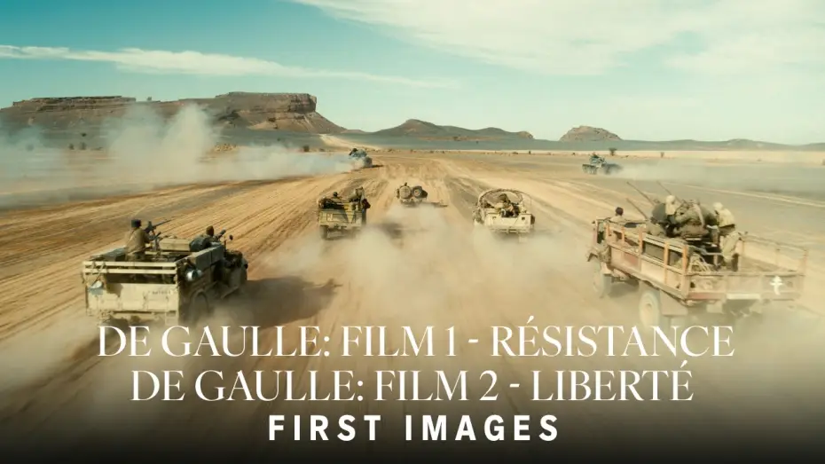 Видео к фильму La Bataille De Gaulle, film 1 : L'&acirc;ge de fer | DE GAULLE: FILM 1 - R&Eacute;SISTANCE  // DE GAULLE: FILM 2 - LIBERT&Eacute;